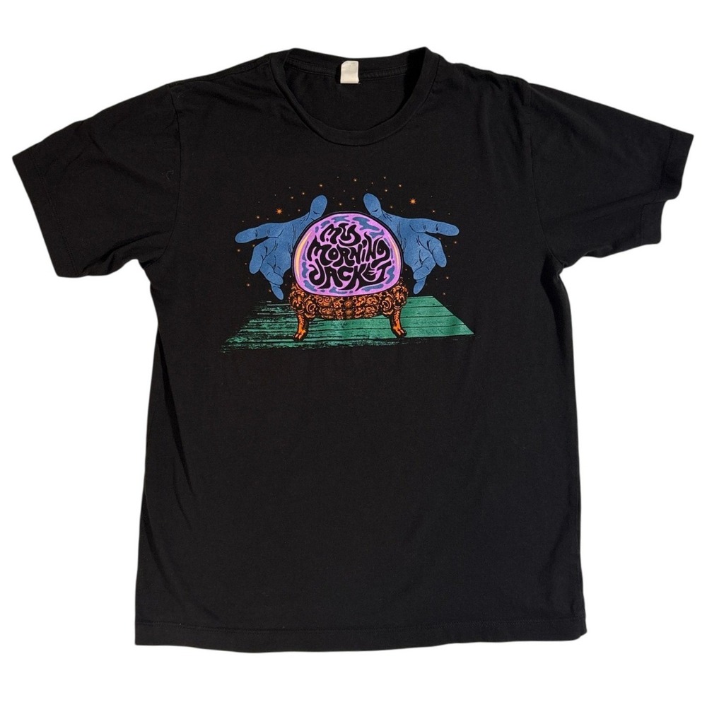 My Morning Jacket Band T-Shirt Alternative Apparel Black Graphic Tee Small